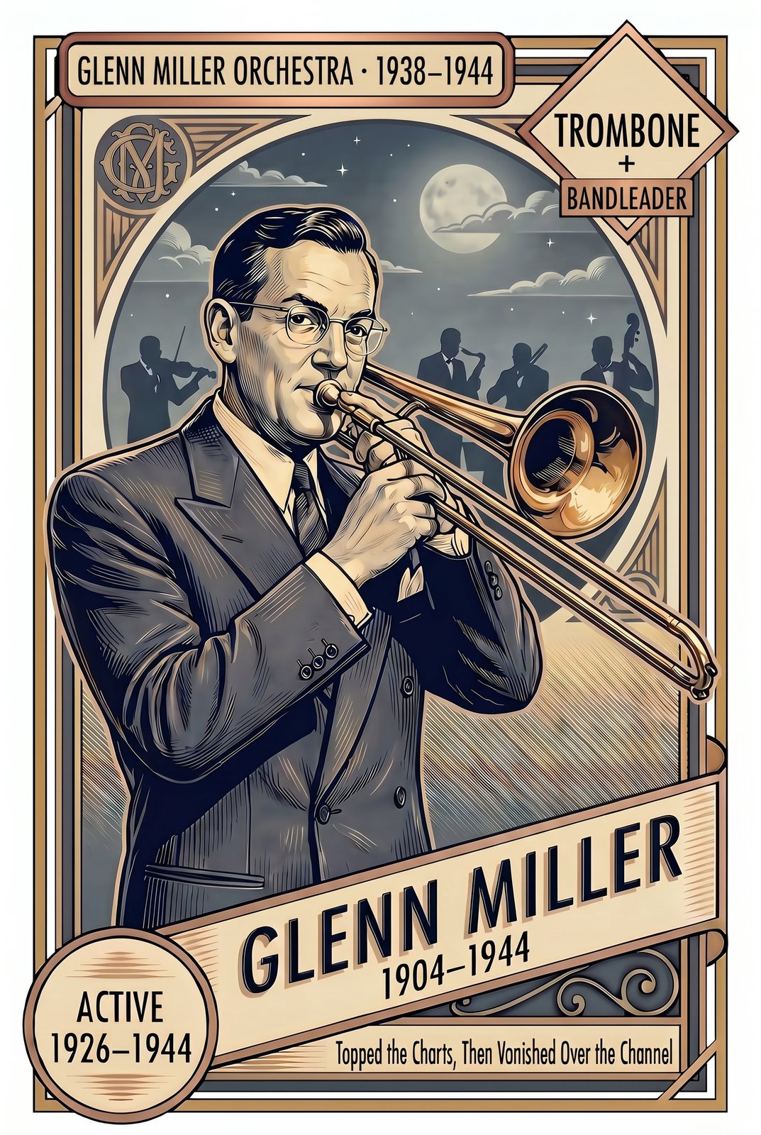 Glenn Miller front of card