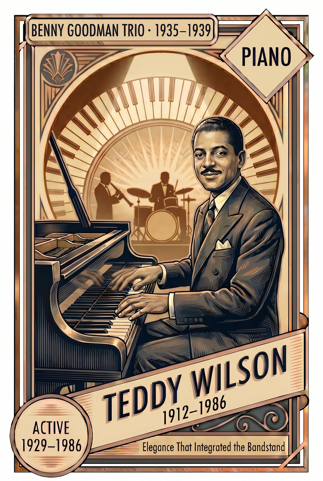 Teddy Wilson front of card